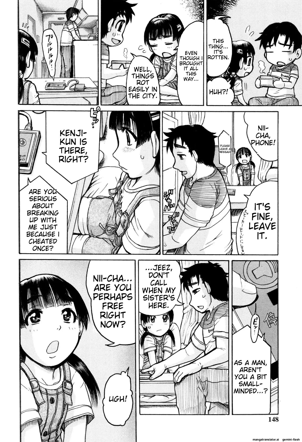 Hinnyuu Amakan Chapter 1000 Page 143